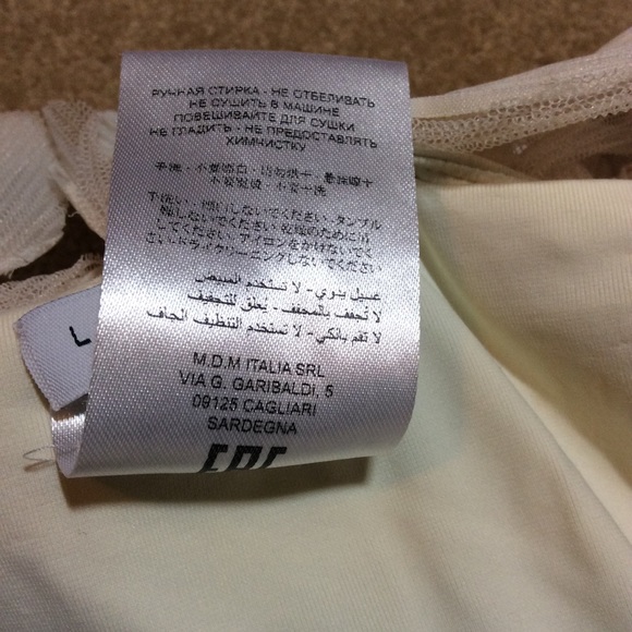 La Reveche NWT Fatima Ivory Bikini Set, M - Picture 14 of 14